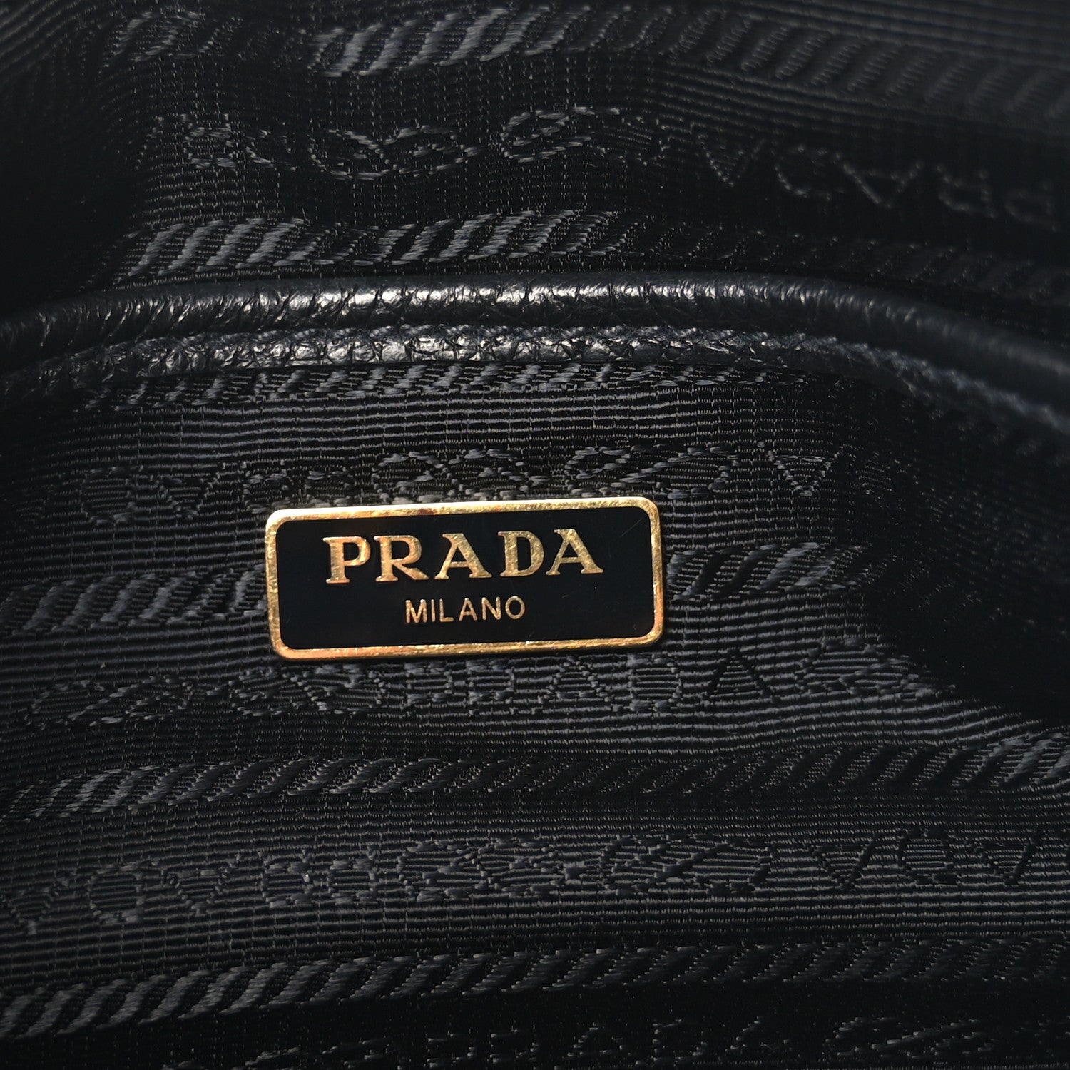 Prada Vitello Daino Camera Crossbody Black 6 of 9