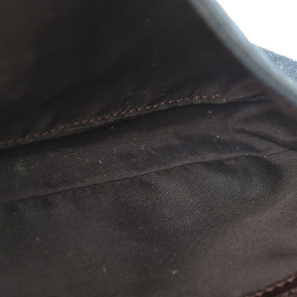 Fendi Denim Baguette Blue 9 of 15