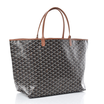 Goyard Goyardine Saint Louis GM Black Gold 4 of 10