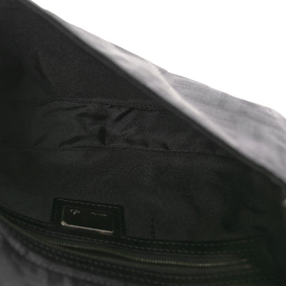 Fendi Nylon Zucca Baguette Black 5 of 10