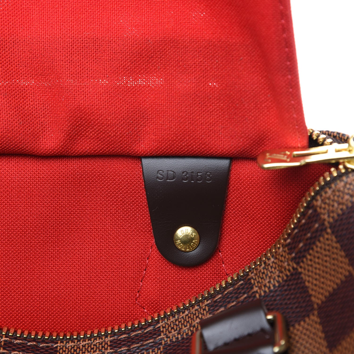 Louis Vuitton Damier Ebene Speedy Bandouliere 25 6 of 11