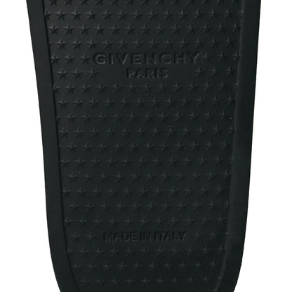 Givenchy Rubber Logo Pool Slide Sandals 39 Black 6 of 7