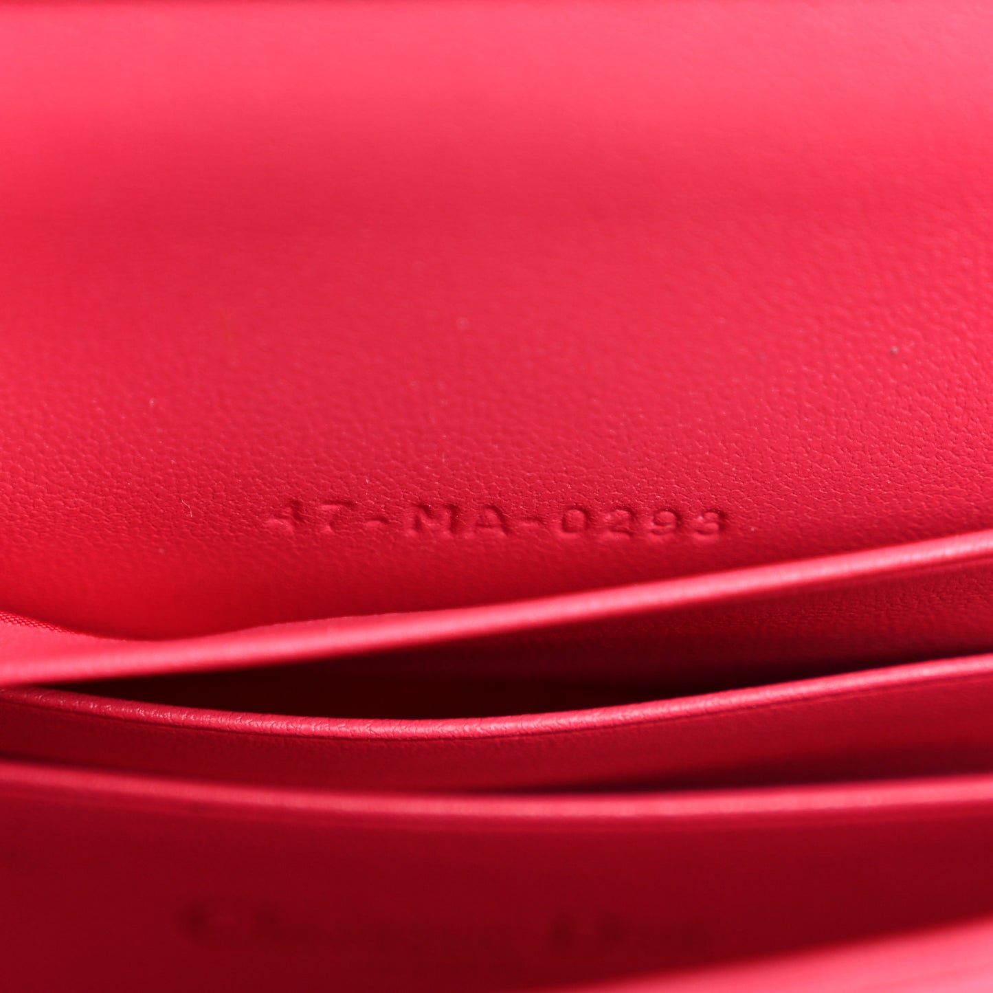 Lambskin Cannage Mini My Dior Bag Passion Pink