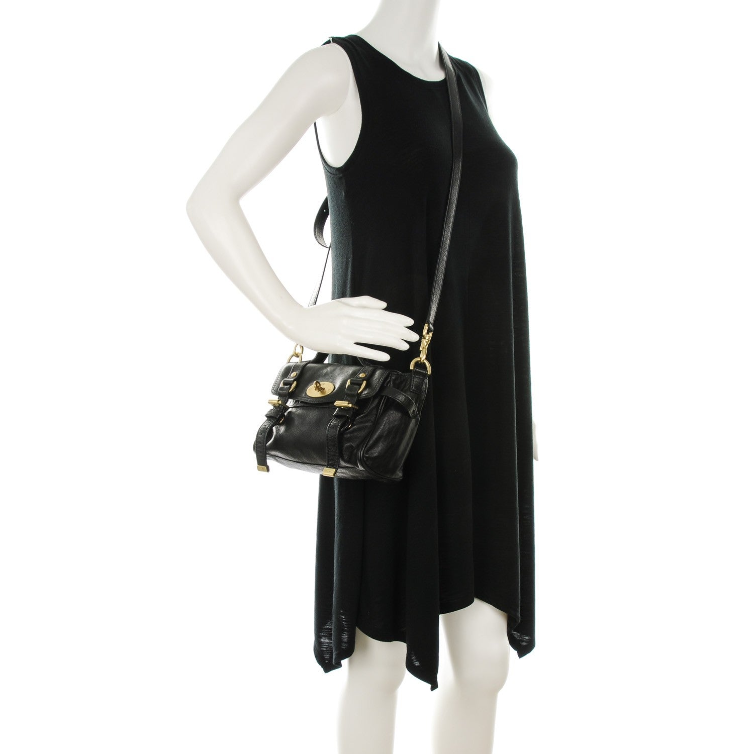 Mulberry Soft Buffalo Mini Alexa Black 2 of 8