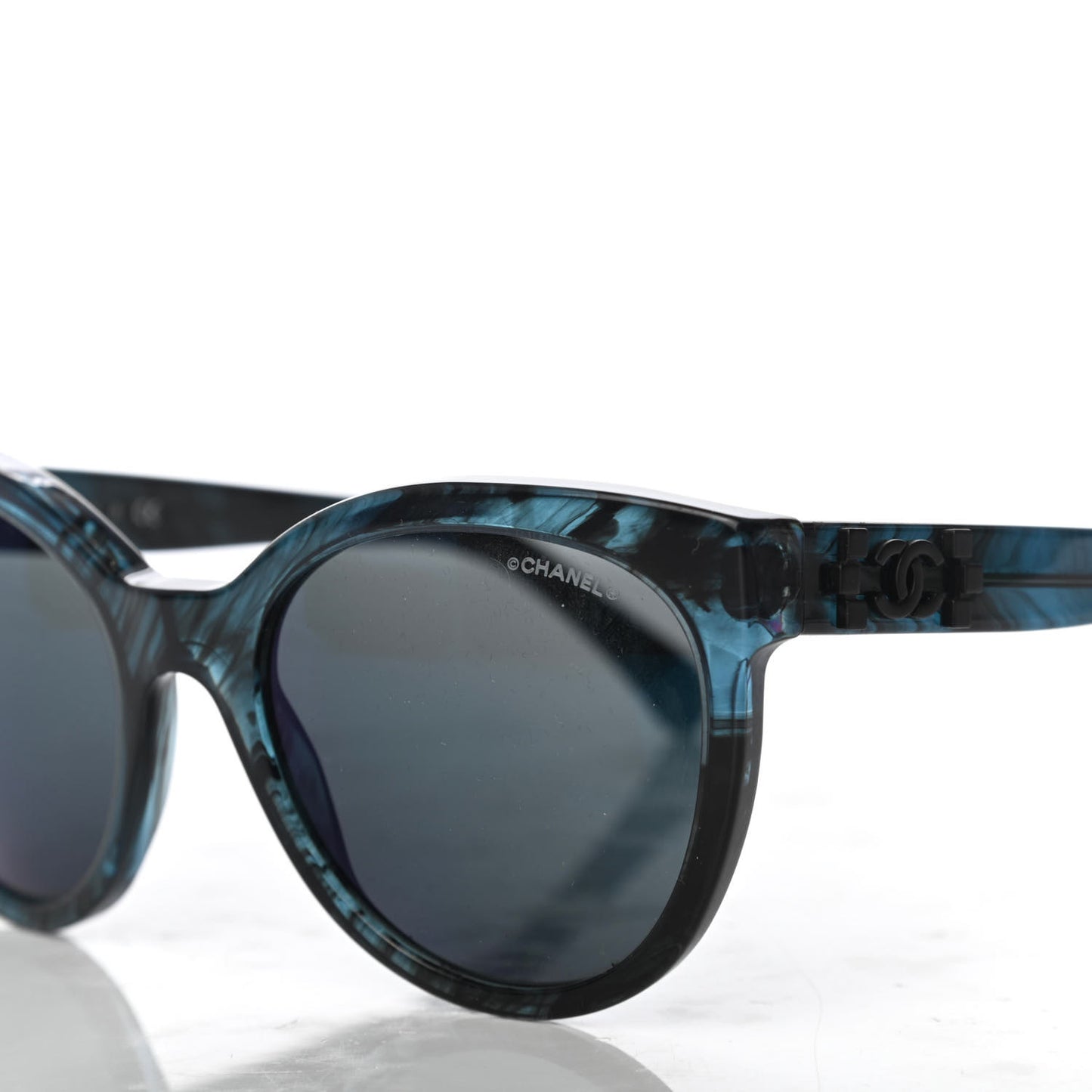 Acetate Pantos Signature CC Sunglasses 5315 Blue