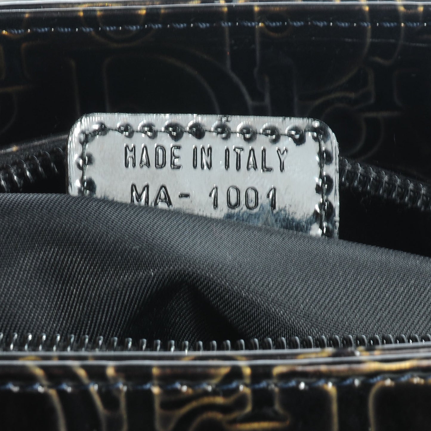 Patent Diorissimo Medium Lady Dior Black