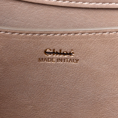 Chloe Grain Calfskin Kiss Hobo Motty Grey 5 of 11