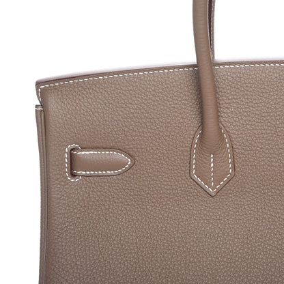 Hermes Togo Birkin 35 Etoupe 8 of 28