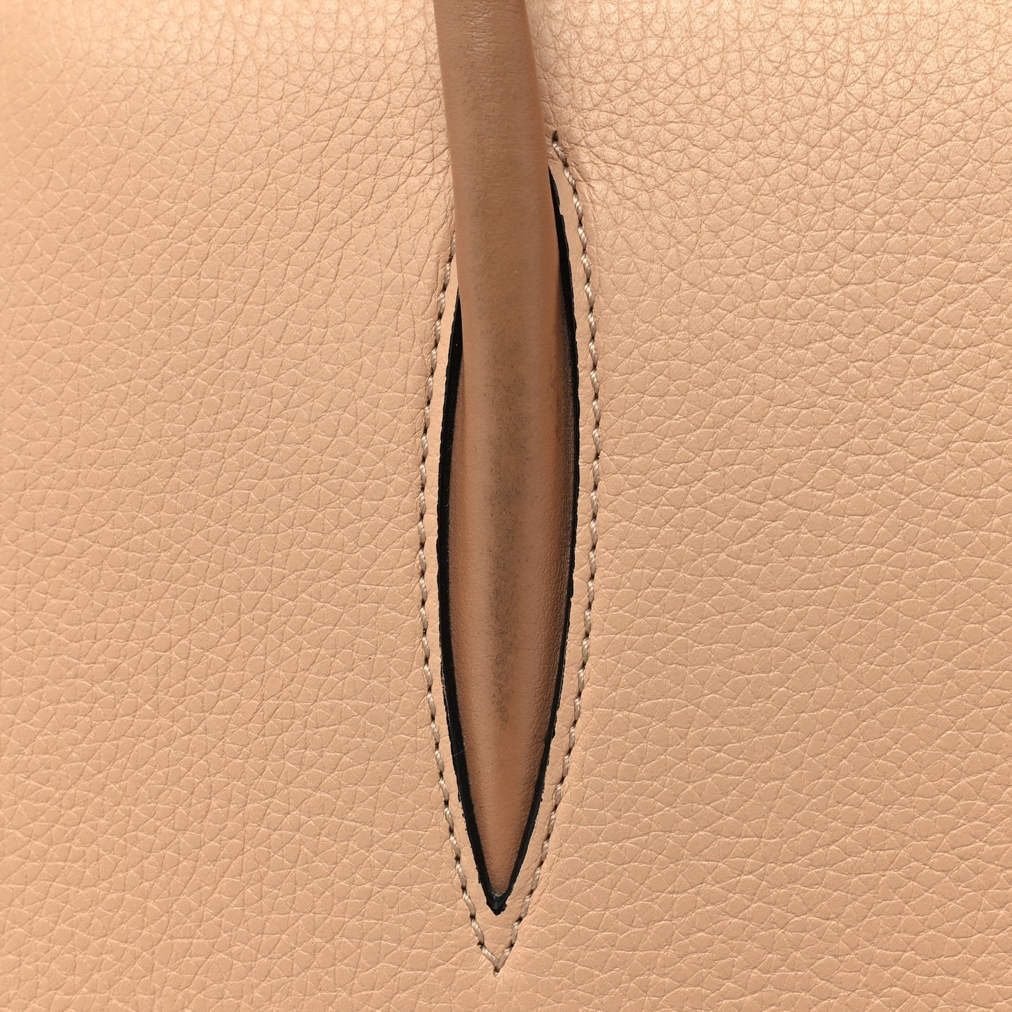 Calfskin Patent Studded Small Paloma Naturel Rose Gold