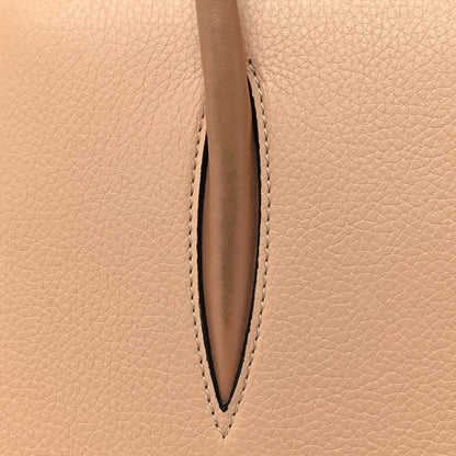 Christian Louboutin Calfskin Patent Studded Small Paloma Naturel Rose Gold 12 of 12