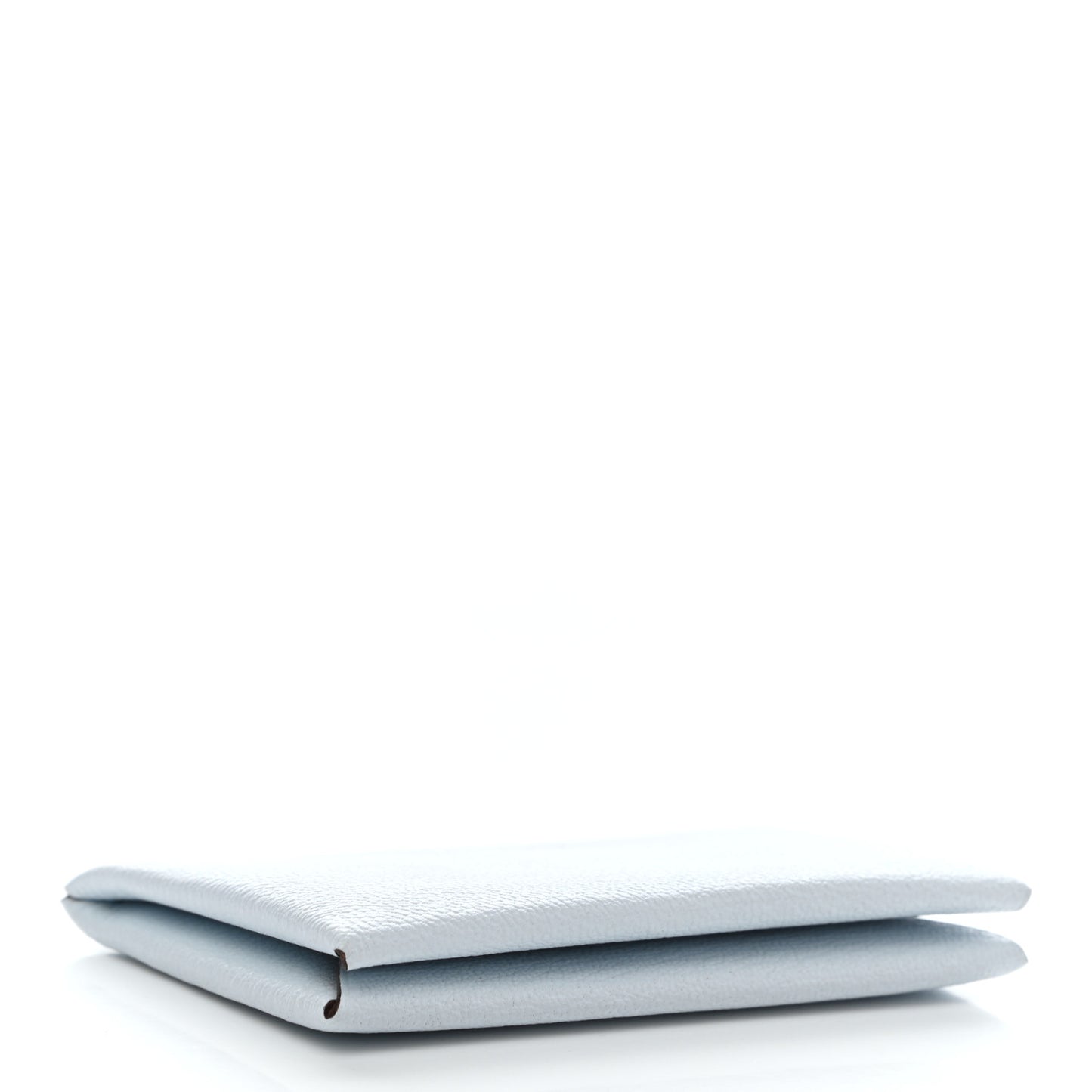 Chevre Mysore Verso Calvi Card Case Bleu Brume Brique