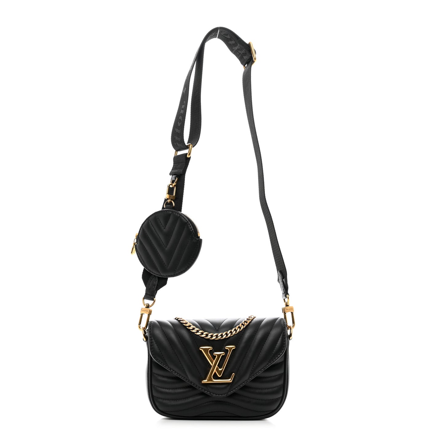 Calfskin New Wave Multi Pochette Black