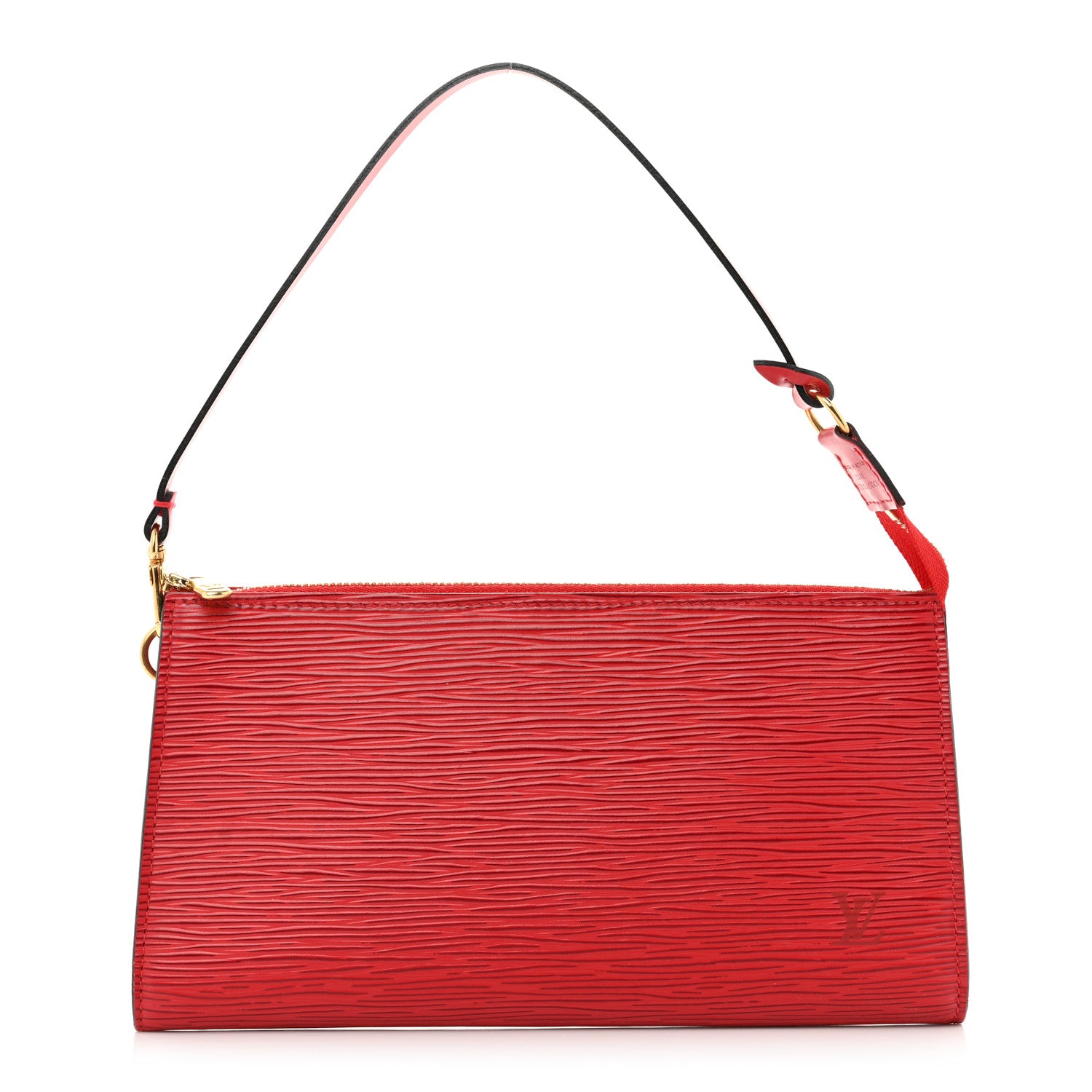 Louis Vuitton Epi Pochette Accessories 21 Castillan Red 1 of 10
