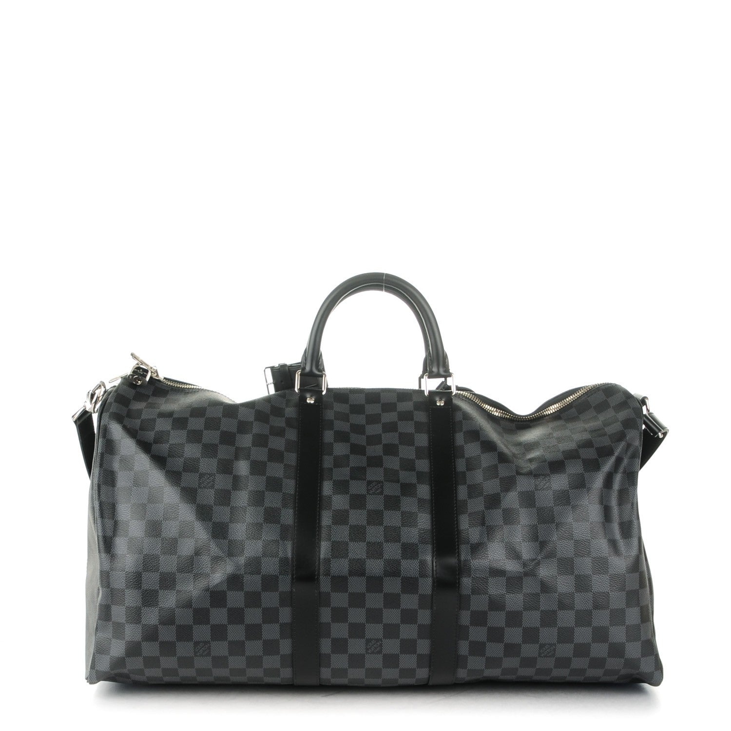Louis Vuitton Damier Graphite Keepall Bandouliere 55 1 of 8