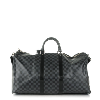 Louis Vuitton Damier Graphite Keepall Bandouliere 55 1 of 8