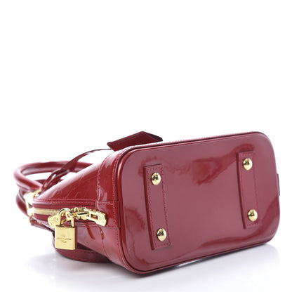 Louis Vuitton Vernis Alma BB Pomme D'Amour 4 of 10