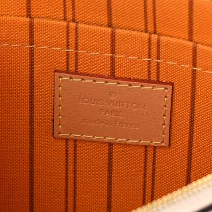 Louis Vuitton Damier Azur Braided Neverfull MM GM Pochette 4 of 8