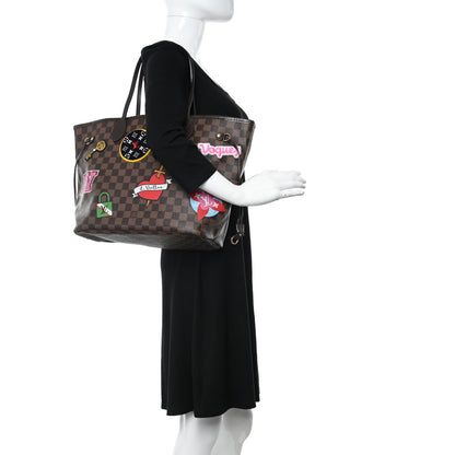 Louis Vuitton Damier Ebene Travel Stickers Neo Neverfull MM 2 of 12