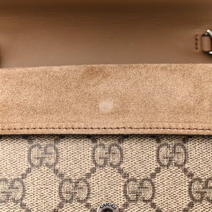 Gucci GG Supreme Monogram Super Mini Dionysus Shoulder Bag Taupe 10 of 11