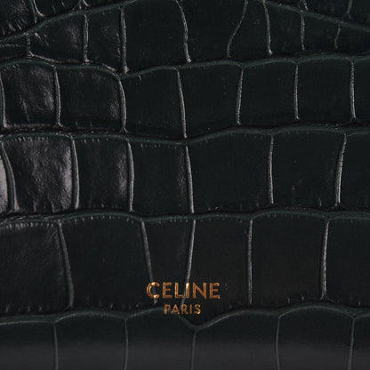 Celine Calfskin Crocodile Embossed Nano Belt Bag Amazone 7 of 10