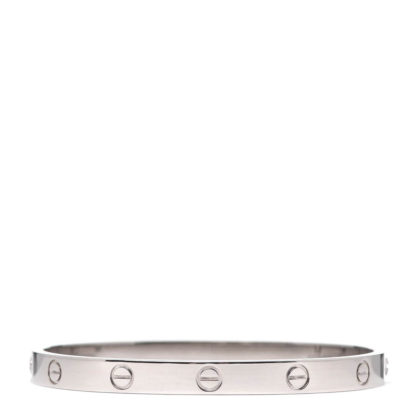 18K White Gold LOVE Bracelet 18