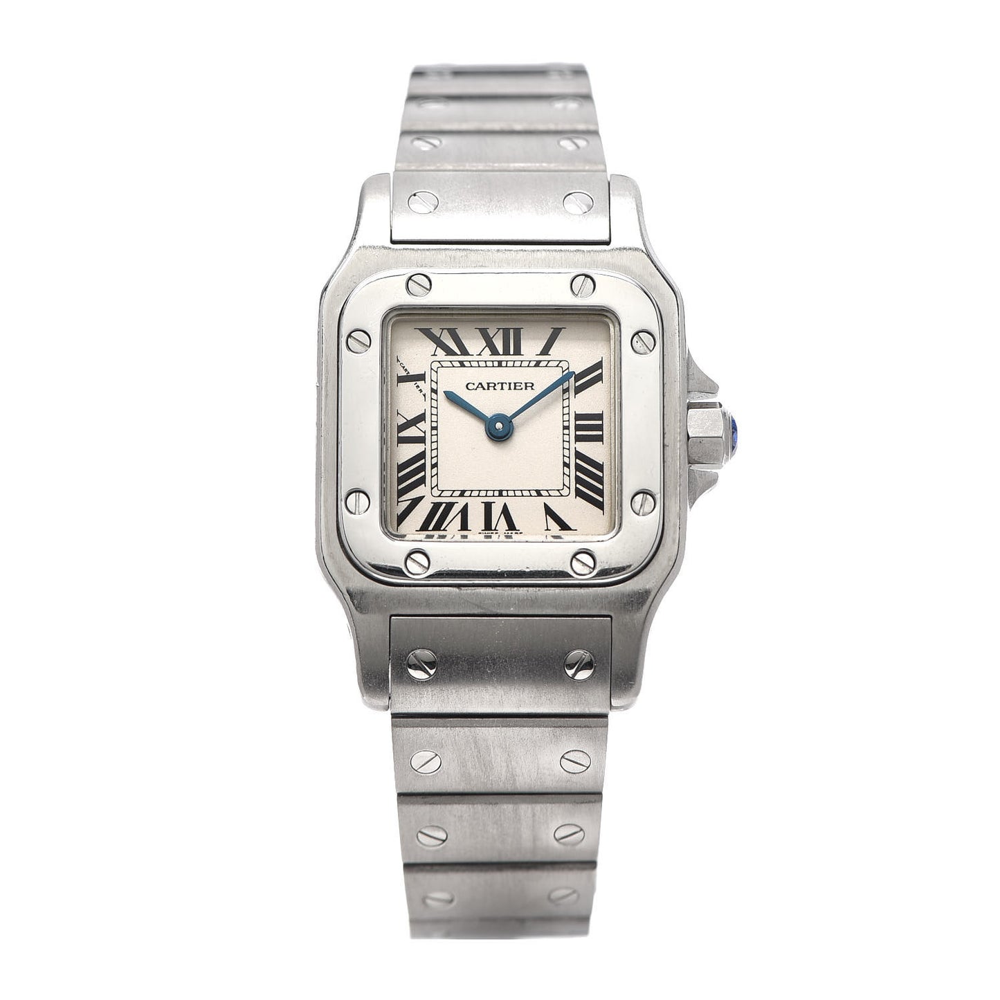 Stainless Steel 24mm Santos de Cartier Galbee Quartz Watch