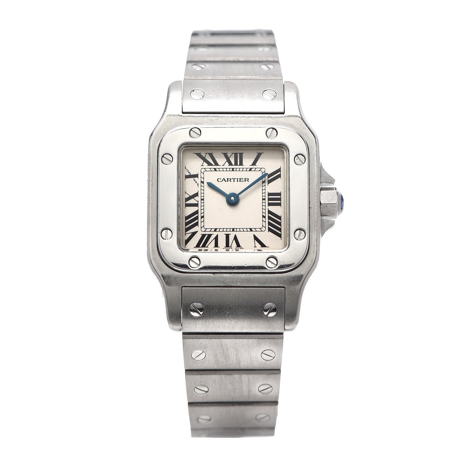 Cartier Stainless Steel 24mm Santos de Cartier Galbee Quartz Watch 1 of 7