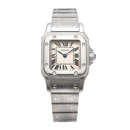Cartier Stainless Steel 24mm Santos de Cartier Galbee Quartz Watch 1 of 7