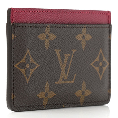 Louis Vuitton Monogram Card Holder Fuchsia 3 of 7
