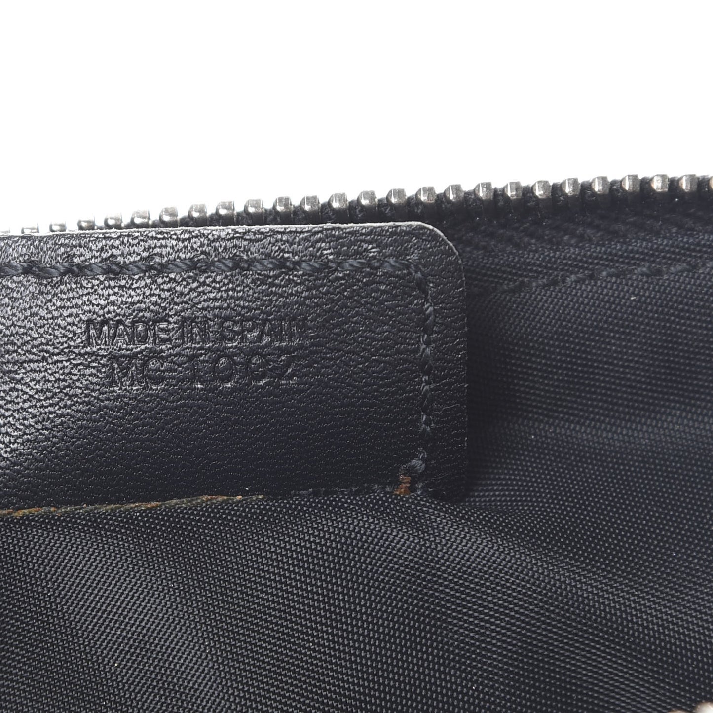 Monogram Mini Saddle Pochette Black