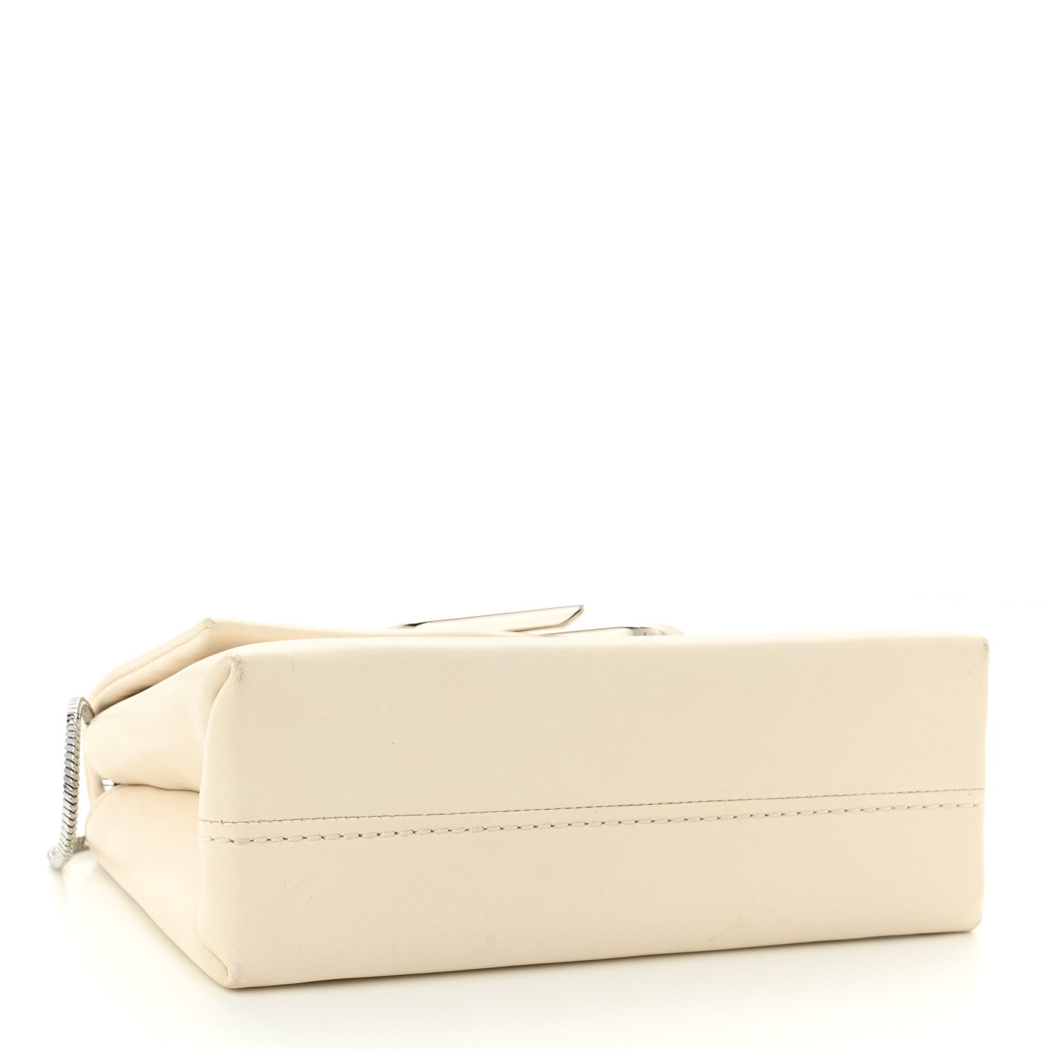 3.1 Phillip Lim Calfskin Alix Soft Flap Clutch White 4 of 15