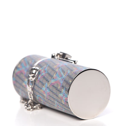 Louis Vuitton Monogram LV Pop Chain Lipstick Case Blue 7 of 11