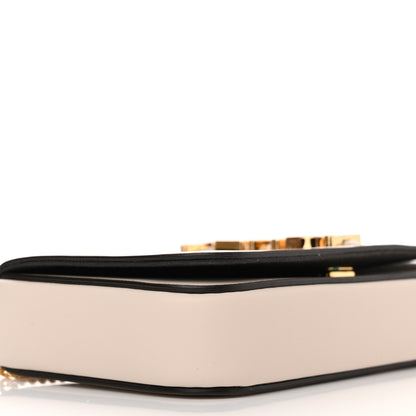 Fendi Vitello Grace Matte Fendigraphy Wallet on Chain Latte 9 of 11