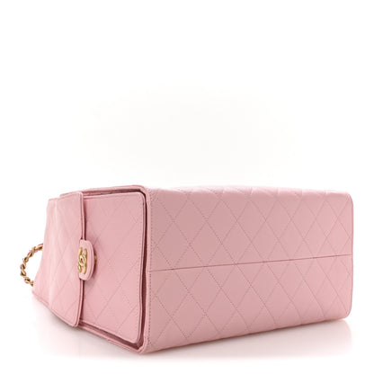 Chanel Caviar Quilted Medium Chanel 25 Handbag Light Pink 5 of 11
