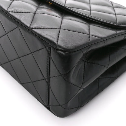 Chanel Lambskin Quilted CC Flap Shoulder Bag Black 11 of 11