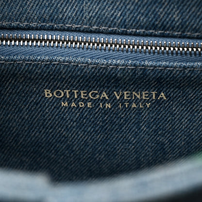 Bottega Veneta Denim Maxi Intrecciato Brick Cassette Bag Indigo 6 of 10