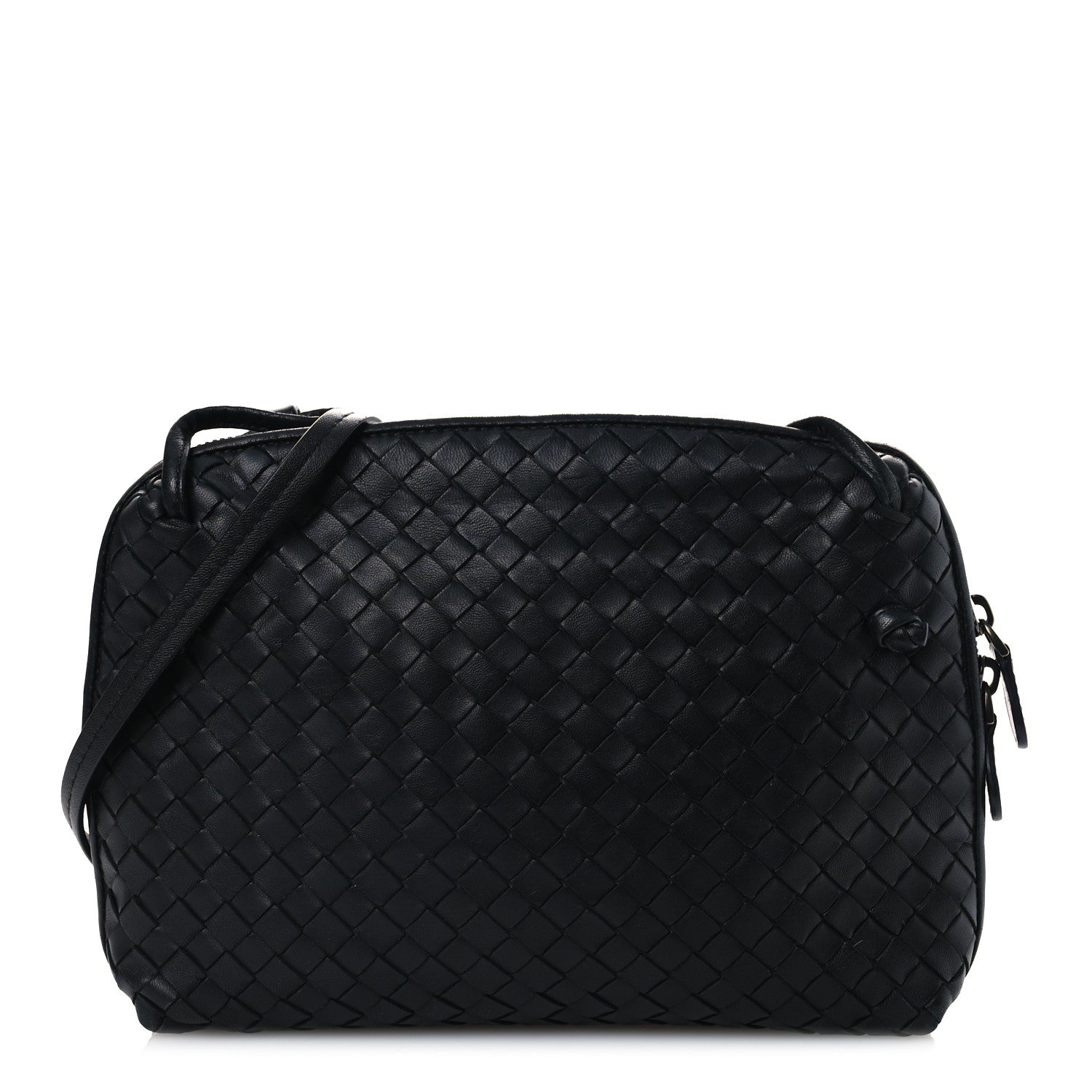 Bottega Veneta Nappa Intrecciato Nodini Bag Black 1 of 13