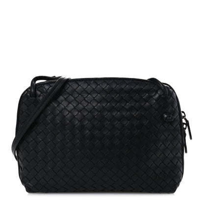 Bottega Veneta Nappa Intrecciato Nodini Bag Black 1 of 13