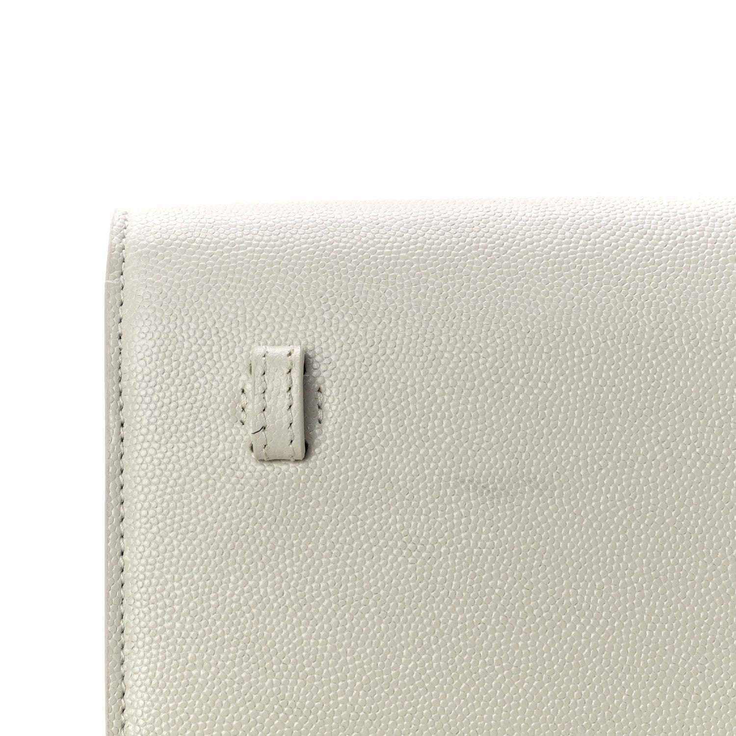 Saint Laurent Grain De Poudre Monogram Kate Belt Bag Crema Soft 9 of 12
