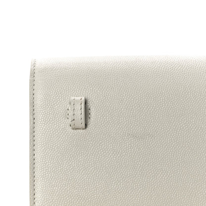 Saint Laurent Grain De Poudre Monogram Kate Belt Bag Crema Soft 9 of 12