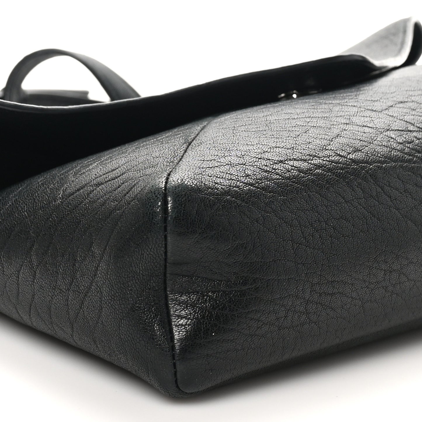 Lambskin Cassandre Envelope Messenger Black