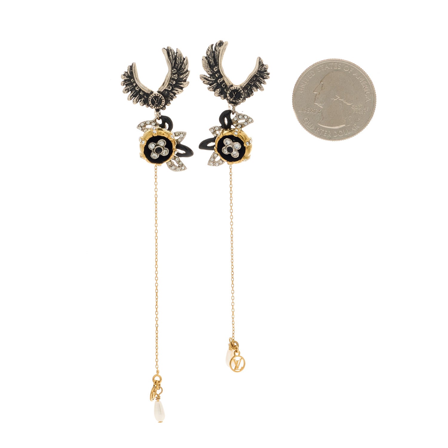 Louis Vuitton Windsor Drop Earrings 2 of 4