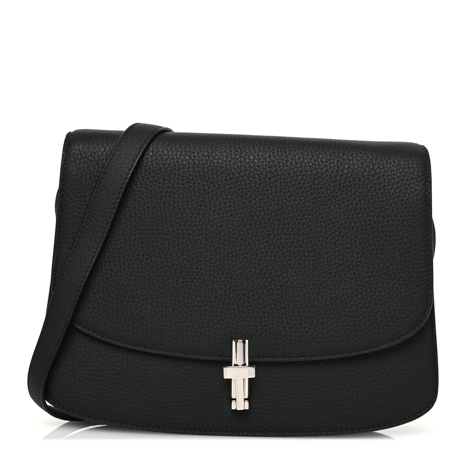 The Row Grained Calfskin The Sofia 10 Crossbody Black 1 of 11
