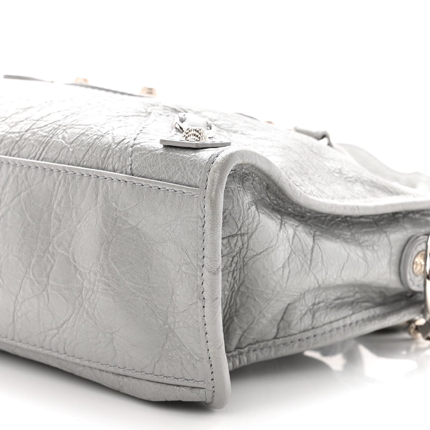 Agneau Giant 12 Silver Hardware S City Gris Haussmannien