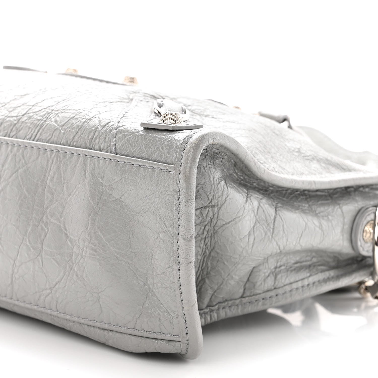 Balenciaga Agneau Giant 12 Silver Hardware S City Gris Haussmannien 9 of 9
