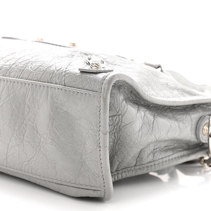 Balenciaga Agneau Giant 12 Silver Hardware S City Gris Haussmannien 9 of 9