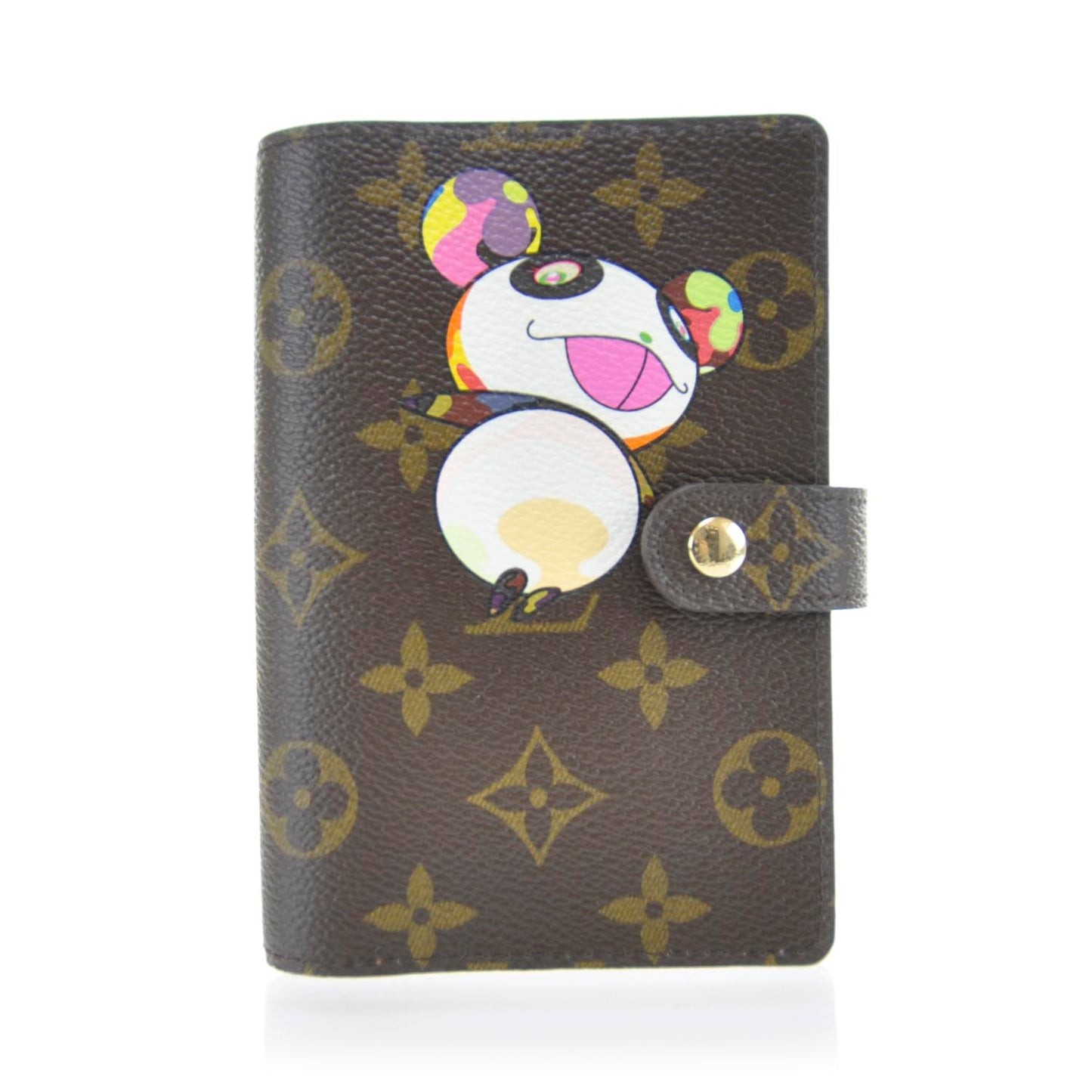 Monogram Panda Agenda Cover