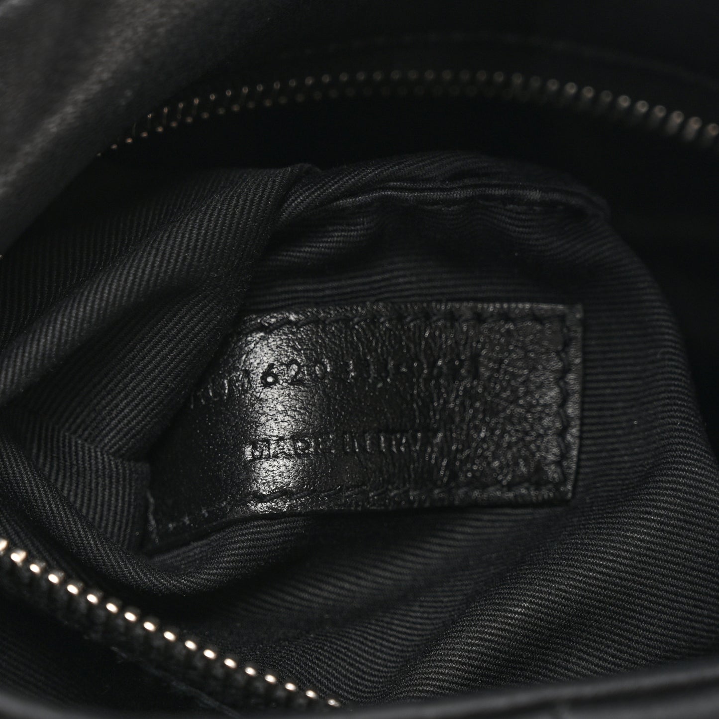 Lambskin Quilted Toy Loulou Puffer Monogram Chain Satchel Black