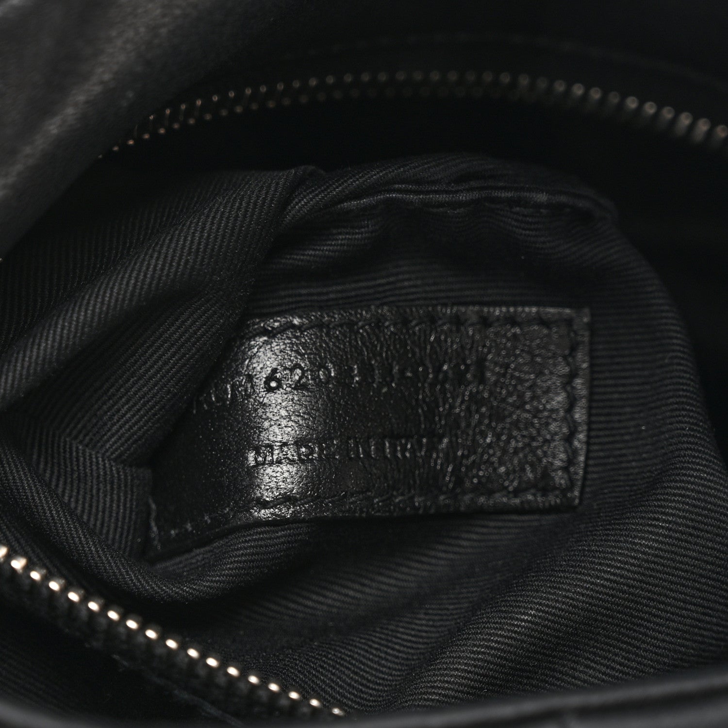 Saint Laurent Lambskin Quilted Toy Loulou Puffer Monogram Chain Satchel Black 7 of 11