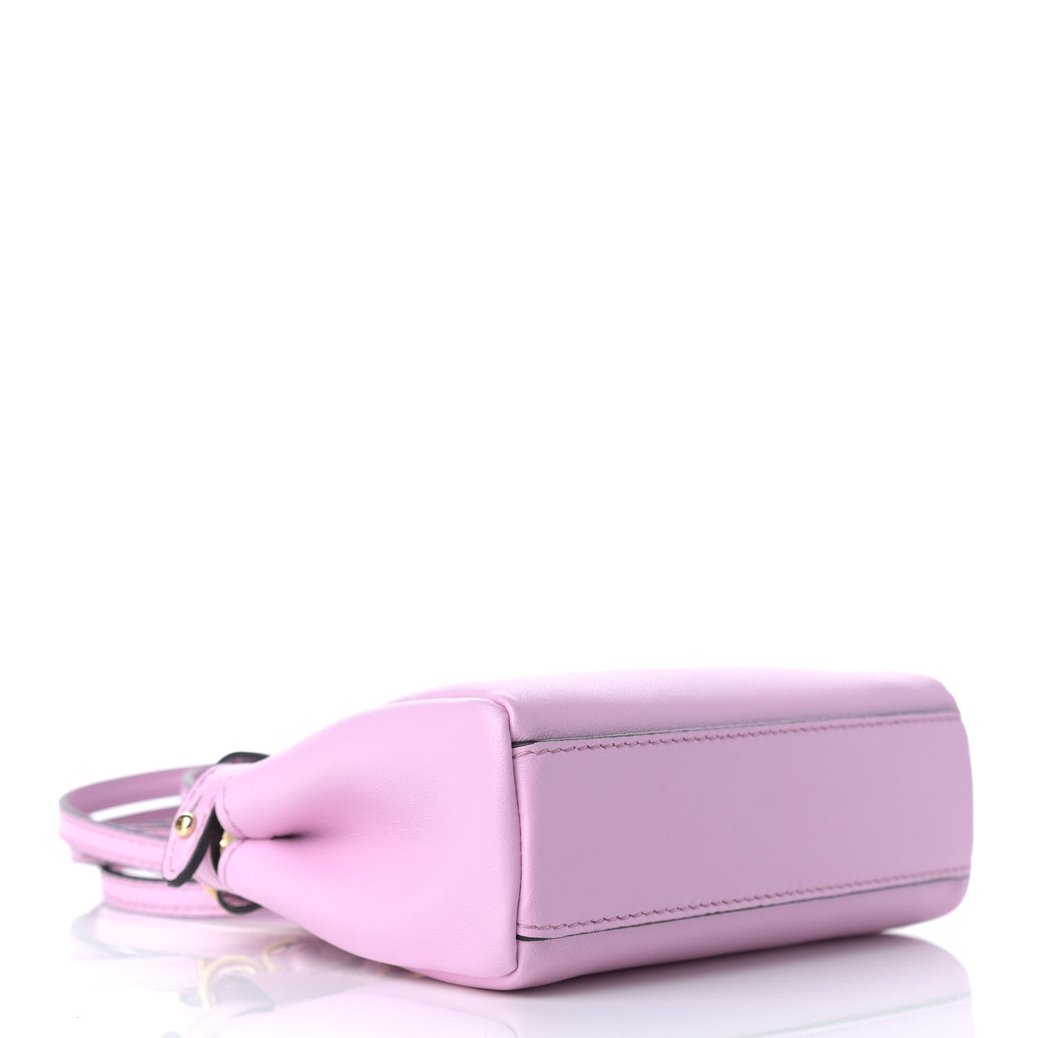 Fendi Shiny Nappa Micro Peekaboo Iconic Satchel Lavanda 4 of 10